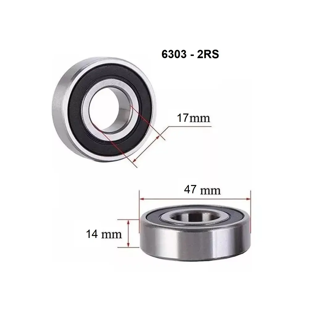 6303-2RS COJINETE
