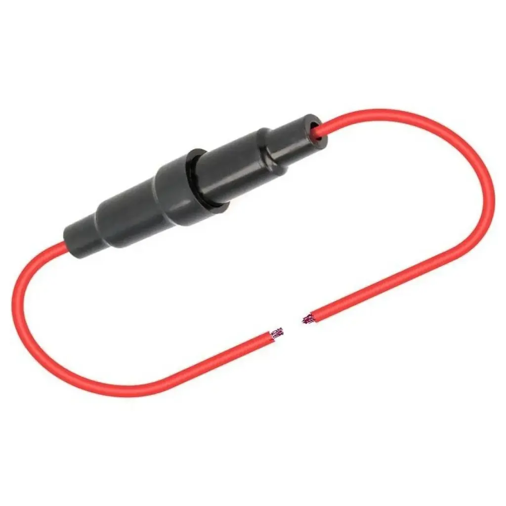 0825 porta fusible aereo ROJO